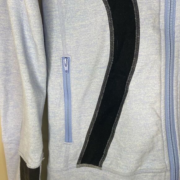 Lululemon Heathered Lavender Dusk/ Black In Stride Full-Zip Jacket Size 6 - Picture 5 of 9